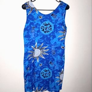 Coconut Pier USA Island Shift Dress Size Medium